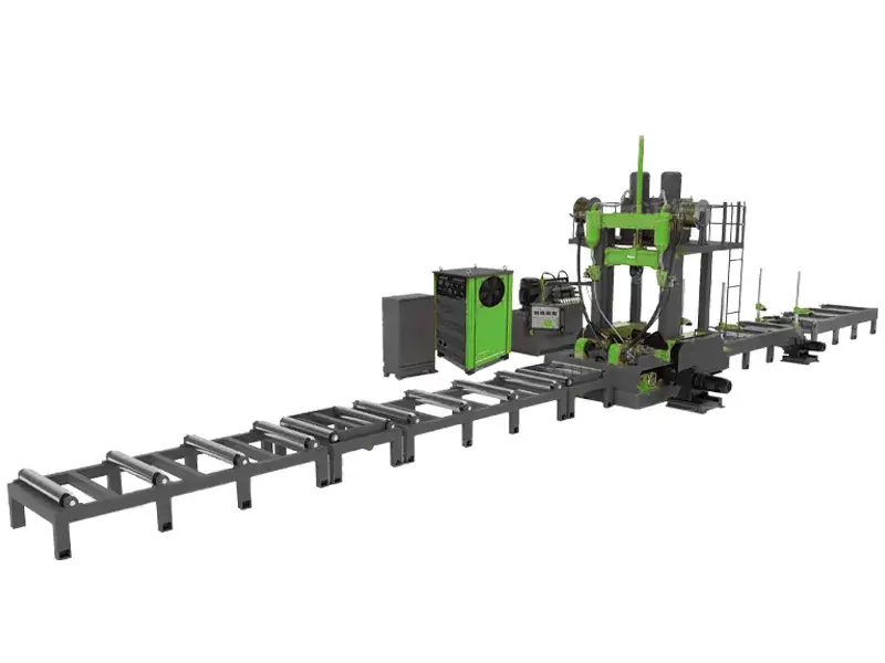 Intelligent TH Beam Welding Straightening Machine